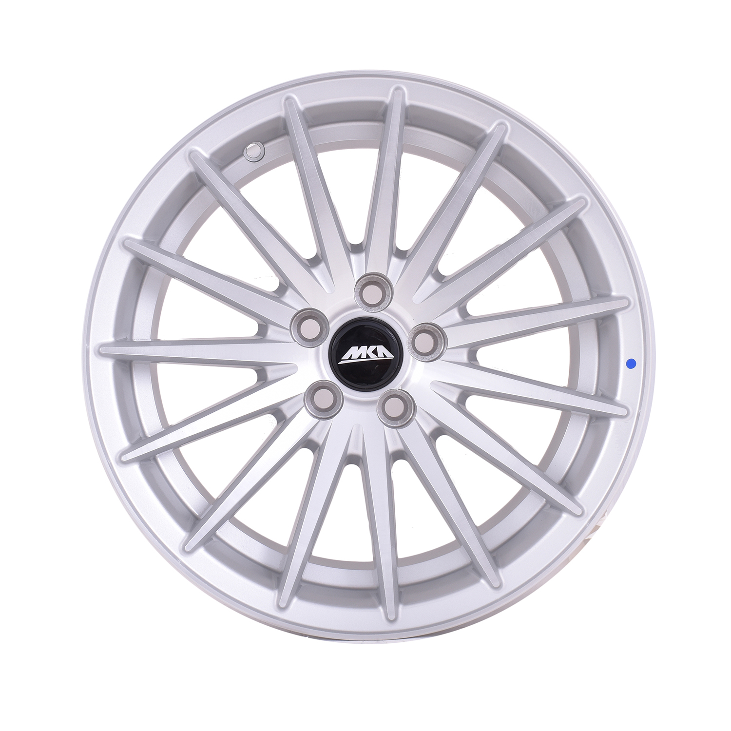 Uno Minda W1D081-000M00 Wonder Alloy Wheel 16 Inch, Diamond Cut, Hyper Silver Machined, 5 Holes